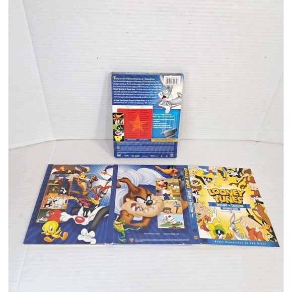 Looney Tunes DVD Spotlight Collection 28 Cartoon Classics Remastered 2-Disc Set - Picture 2 of 3